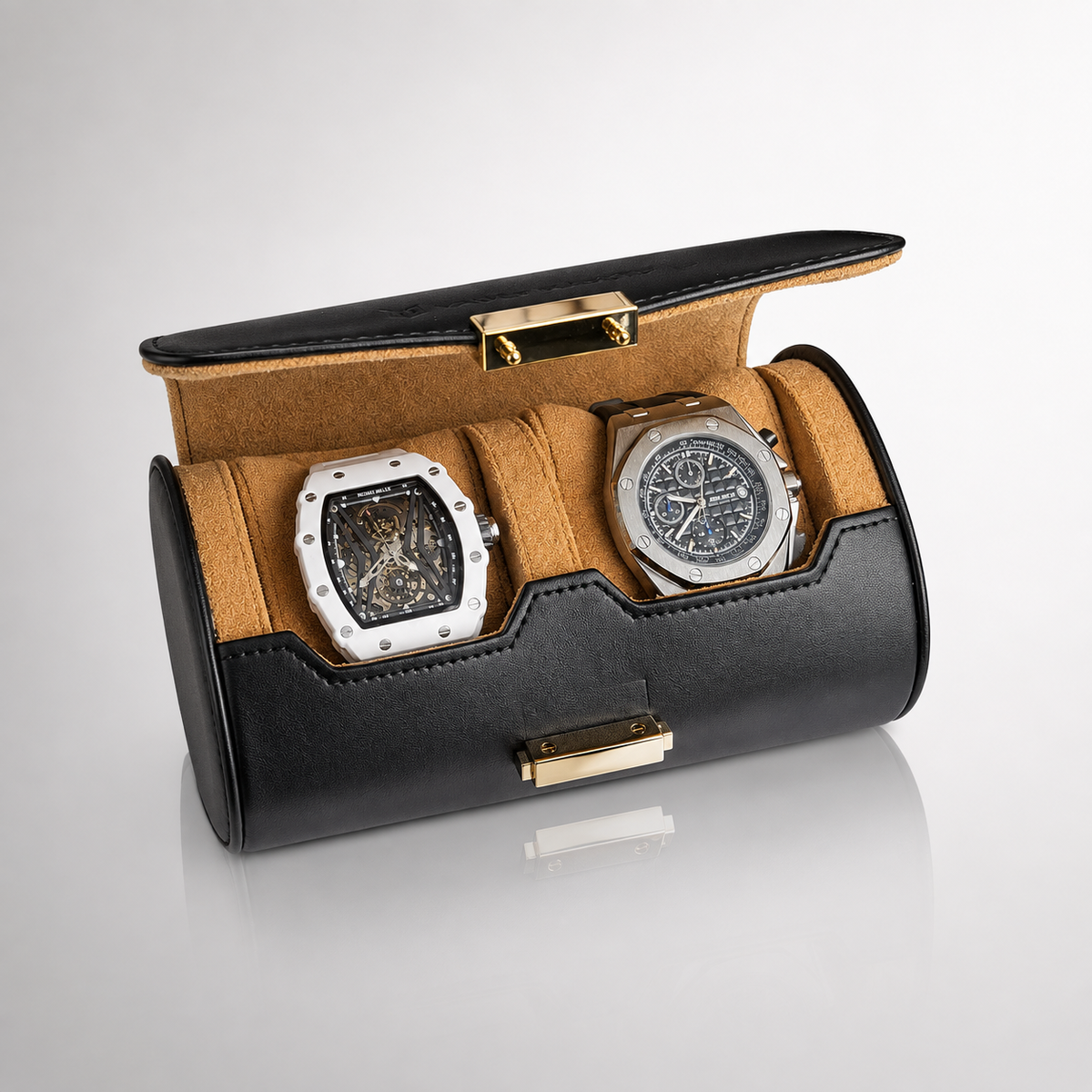 Vault Master 2-Slot Watch Case